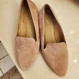 Naturalizer suede flats size 7W